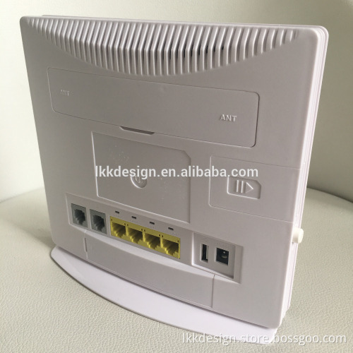 4G LTE VOIP RJ11 Indoor Wifi Router Wireless IDU Battery Home Router B42 B43